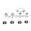 Losi Engine Mount Spacer Clutch Mount Aluminium Silver: MTXL -Losi store online 55002 los256008 450