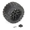 Losi Wheel And Tyre Mounted (2): TEN MT -Losi store online 55402 los43010 450