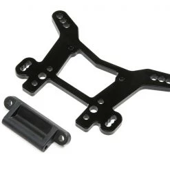 Losi Shock Tower, Rear, Black, AL: DBXL-E 2.0