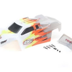 Losi Body, Gray/White: Mini-T 2.0