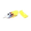 Losi Body And Wing, Yellow/White: Mini-B -Losi store online los210023