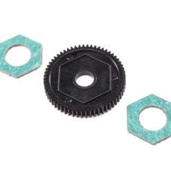Losi Spur Gear With Slipper Pads, 60T 0.5M: Mini-T 2.0/ Mini JRX2