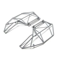 Losi Roll Cage, Side, Left Right, Gray: Rock Rey
