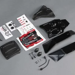 Losi Body Set, Red, Painted: Ultra 4