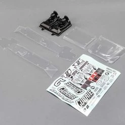 Losi Body/Driver Set, Clear: Hammer Rey