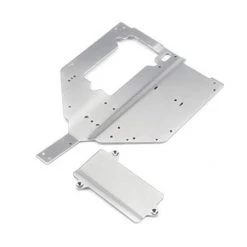 Losi Chassis Plate Motor Cover Plate: Baja/ Rock Rey