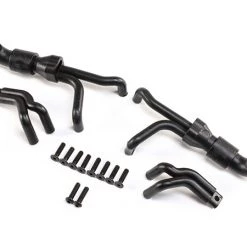 Losi 4n1 Collective Headers, Silver: LMT