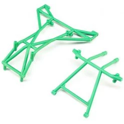 Losi Top And Upper Cage Bars, Green: LMT