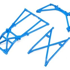 Losi Rear Cage And Hoop Bars, Blue: LMT
