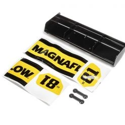 Losi Wing, Magnaflow, Black: DBXL 2.0