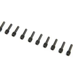 Losi Driveshaft Screw Pin, M5x16mm, Steel (10): SBR/SRR