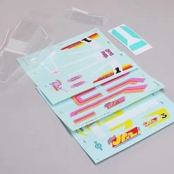 Losi Body And Wing, Clear: Mini JRX2