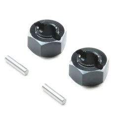 Losi Hex Set Rear Axle, Aluminum: Mini-T 2.0