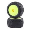 Losi BK Bar Mounted Tires, Front/Rear, Yellow: Mini-T 2.0 -Losi store online los41008