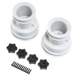 Losi MT Wheel, Silver (2): LMT