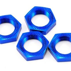 Losi 5ive-T Blue Anodised Wheel Nuts (4)