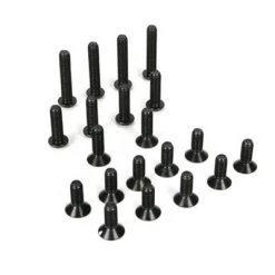 Losi 5ive-T 6mm Button Head & Flat Head Screw Assortment (20)