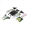 Losi Body Set, Screened, Black: DBXLE -Losi store online losilos250016