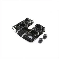 Losi Interior Set W/Helmets, Clear: Super Baja Rey