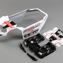 Losi Body Set, Raceline Wheels: SuperRockRey