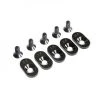 Losi EngineMntInsertScrews, BLK, 19.5T(5): 5iveT 2.0 -Losi store online losilos252102
