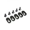 Losi EngineMntInsertScrews, BLK, 20.5T(5): 5iveT 2.0 -Losi store online losilos252104