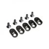 Losi EngineMntInsertScrews, BLK, 22T(5): 5iveT 2.0 -Losi store online losilos252107