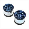 Losi Wheel, 17mm, Blue Chrome (2): LST 3XLE -Losi store online losilos44001
