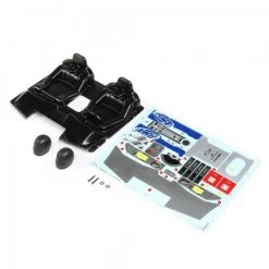 Losi Interior Set W/Helmets, Clear: SBR 2.0